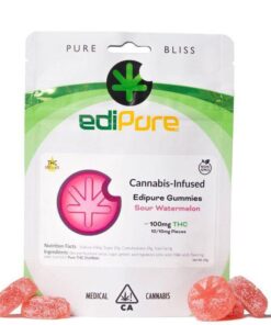 Edipure Gummy Edibles - Sour Watermelon